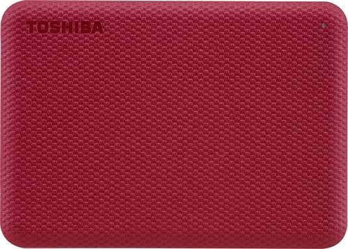 Toshiba Canvio Advance Externe Festplatte 2 TB Rot USB 3.2 Gen 1 2,5 Zoll HDD - Bild 1