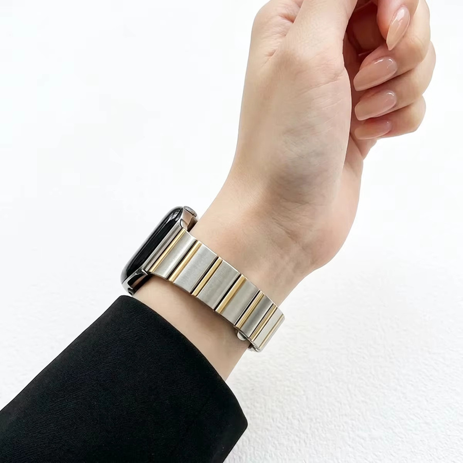 FancyWrist Uhrenarmband Edelstahl, Silber, Unisex - Bild 2