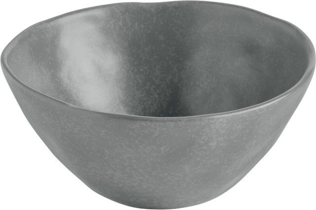 VEGA Schale Arona aus Porzellan, anthrazit, 6er Pack, Durchmesser: 15 cm, Höhe: 6,5 cm, 600 ml - Bild 1