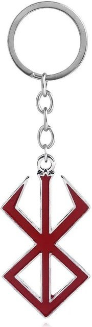 Binchi Outdoor Equipment Schlüsselanhänger Metall, Drachentöter Schwert, grau, Unisex - Bild 1