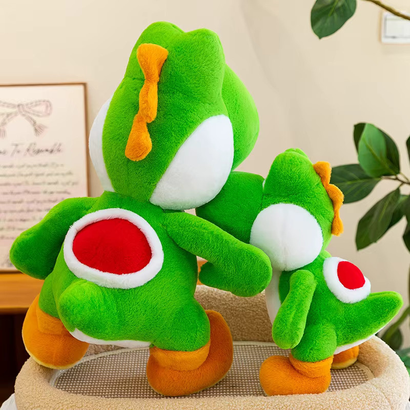 Bandai Yoshi Dinosaurier Plüschtier Puppe, Super Mario, 40-60cm - Bild 2