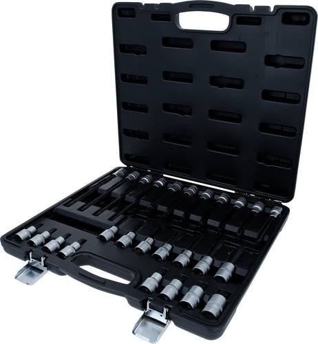 KS Tools 26-tlg. Bit-Stecknuss-Satz für Vielzahn-Schrauben (XZN) 1/2 Zoll - Bild 1