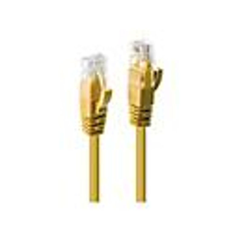 Lindy Patch-Kabel RJ-45 auf RJ-45, CAT 6, UTP, Ethernet/LAN, Gelb, Länge: 20,0 m - Bild 2
