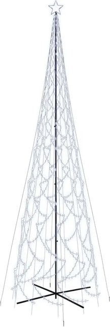 vidaXL LED-Weihnachtsbaum in Kegelform in Kaltweiß mit 3000 LEDs, Höhe: 800 cm, Breite: 230 cm - Bild 1