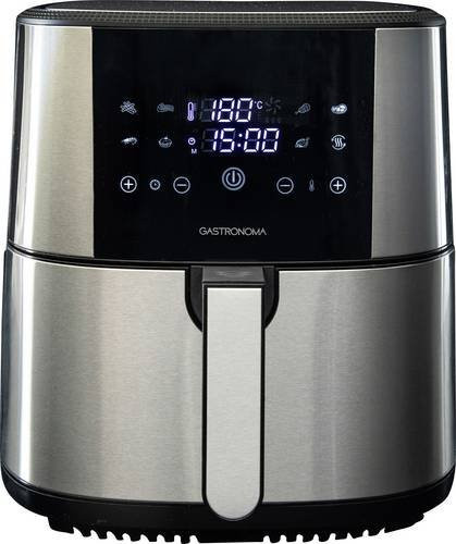 Gastronoma Heißluft-Fritteuse in Silber mit 8l Volumen und 1800W Leistung - Bild 1