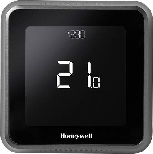 Honeywell Home T6 Funk-Raumthermostat Aufputz mit WiFi, App-Steuerung und Voice-Control in Schwarz - Bild 1