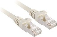 Sharkoon Patchkabel RJ45 Cat.6 SFTP Ethernet LAN in Grau und Weiß, Länge: 15,0 m - Bild 1
