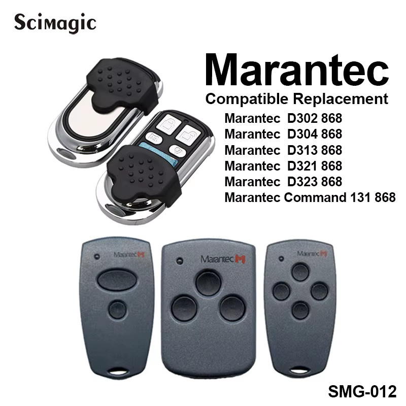 Maran tec Digital 868,3 MHz Garagentor Fernbedienung für die Modelle d313, d321, d323, d382 und d384 - Bild 2