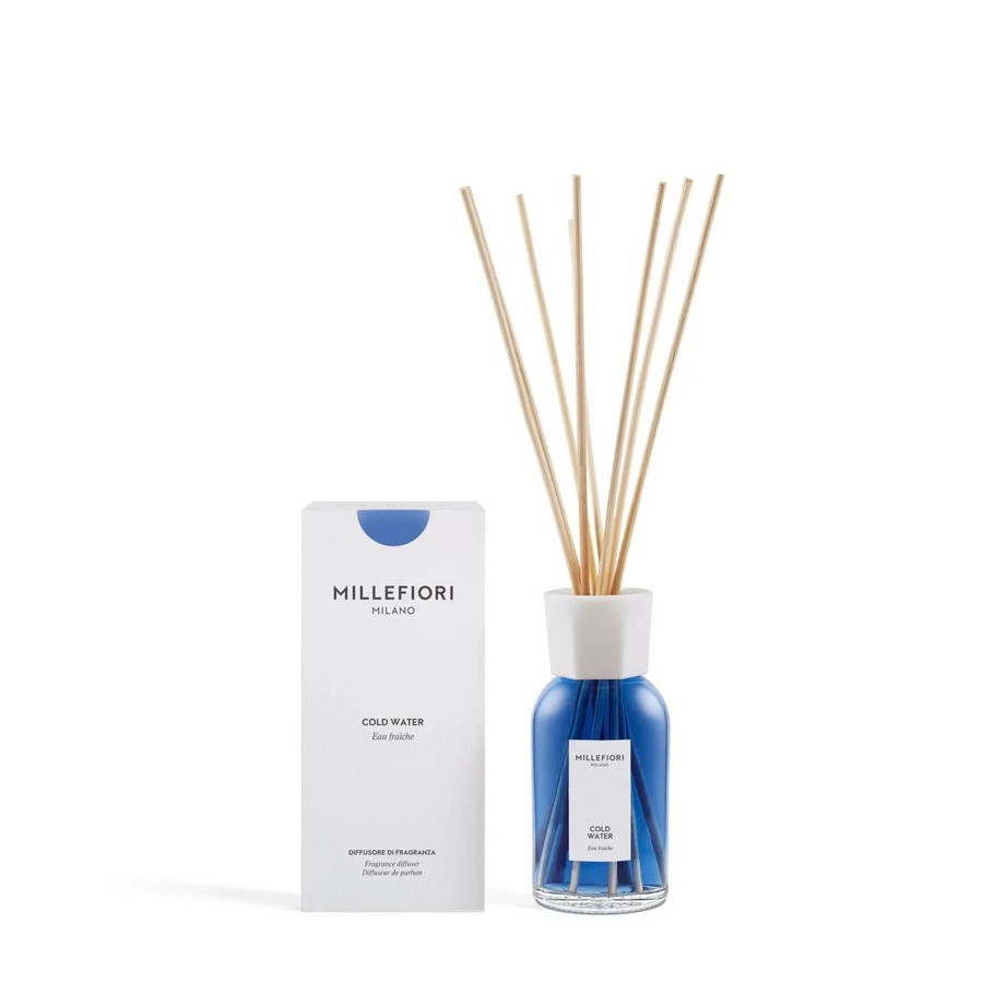 Millefiori Milano Raumduft-Diffusor Cold Water mit würzig-floralem Duft, 250 ml - Bild 1