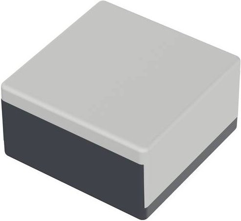 Bopla UNIVERSAL U 75 Elektronikgehäuse aus Polystyrol in Grau und Schwarz, B/T/H: 7,5 x 7,5 x 4,0 cm - Bild 1