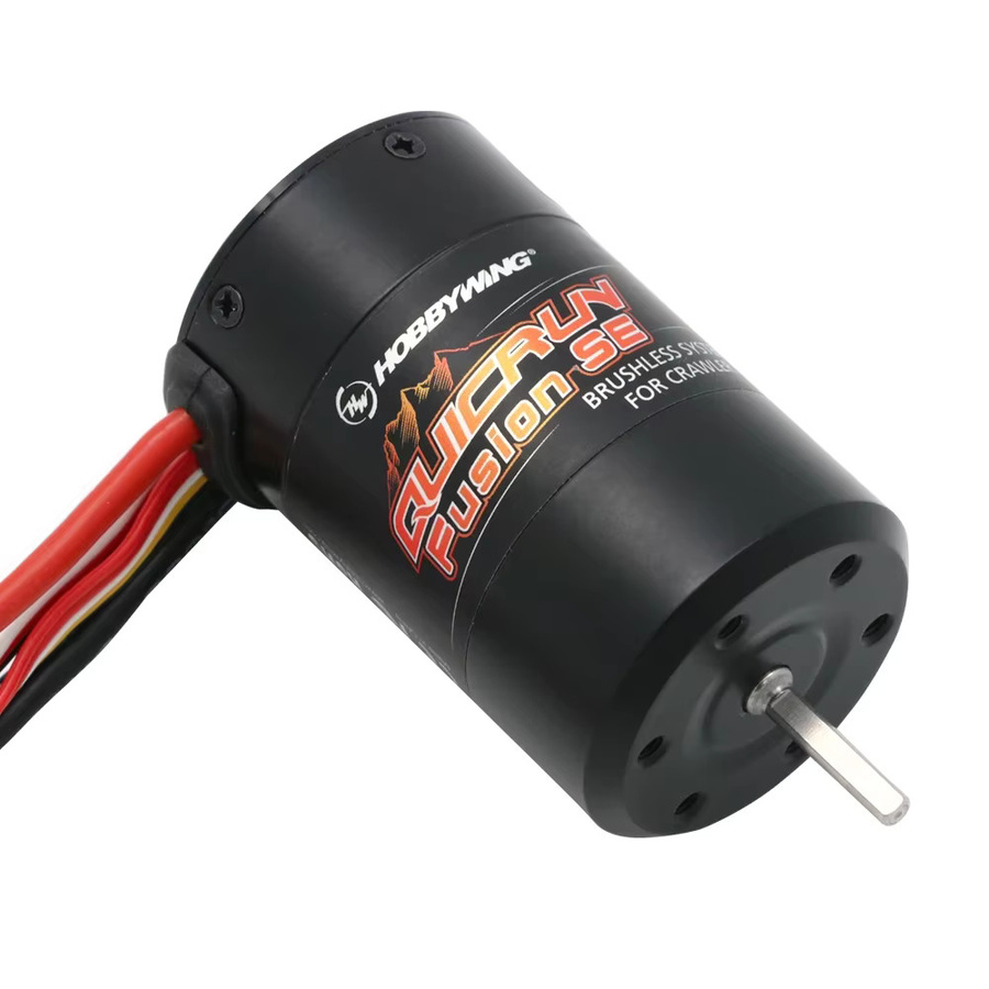 Hobbywing QuicRun Fusion SE, Brushless-Motor mit integriertem 40A ESC, 2-in-1, wasserdicht, für 1/10 Kletter-RC-Auto - Bild 3