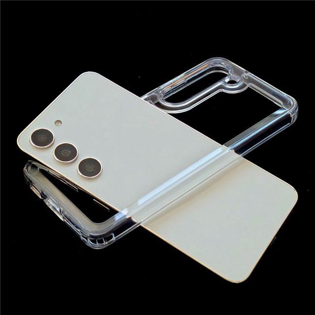 Transparente Silikon Handyhülle mit Kamera- und Displayschutz für Samsung Galaxy S26 Ultra, S25, S24 Plus und S23 - Bild 1