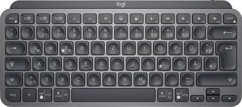 Logitech MX Keys Mini Bluetooth Tastatur QWERTZ Deutsch Graphit Beleuchtet - Bild 1