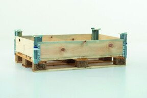 HMH Palettenecke 4er Satz braun 25 cm - Bild 1
