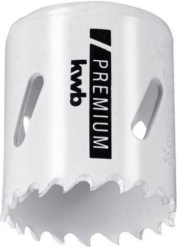 KWB Lochsäge Bimetal C45 in Silber, Durchmesser: 38 mm - Bild 1