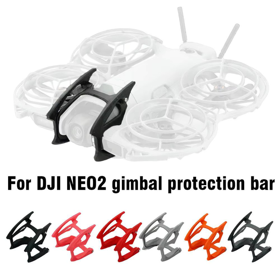 DJI Neo 2 Gimbal Schutz Bar ABS Anti-Kollision Objektiv Schutz Drone Zubehör in Schwarz - Bild 2