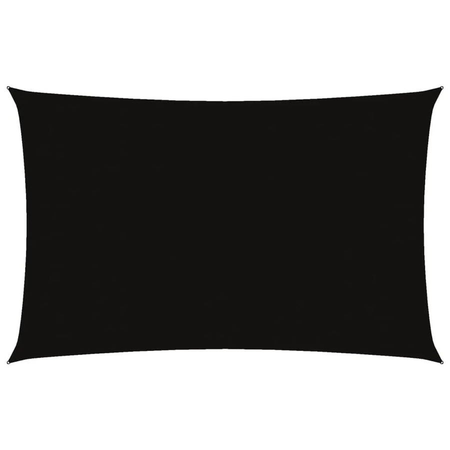 Furnicato Sonnensegel aus PU-beschichtetem Oxford-Gewebe, rechteckig, Schwarz, Breite: 25 m, Höhe: 5 m - Bild 2
