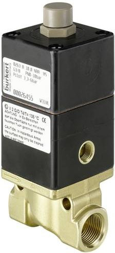 Bürkert Pneumatikventil 0263 27881 in Schwarz aus Kunststoff - Bild 1