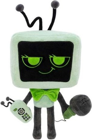 Cartoon Horror Kuscheltierpuppe, Plüsch / Textil, Grün - Bild 1