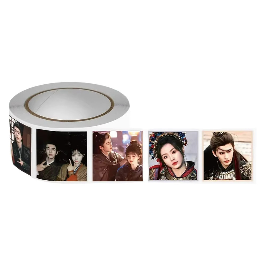 nbyinto 500 Stück Set Chinesische Drama Zhu Yu Roll Aufkleber Wasserfeste Vinyl-Sticker Fan Changyu Xie Zheng CP Charakter Multicolor - Bild 7