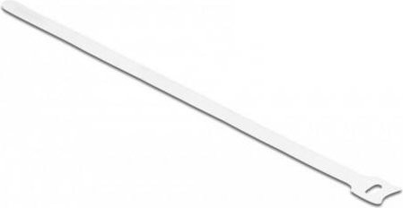 Delock Klettkabelbinder Weiß 10 Stück L: 300 mm, B: 12 mm - Bild 1