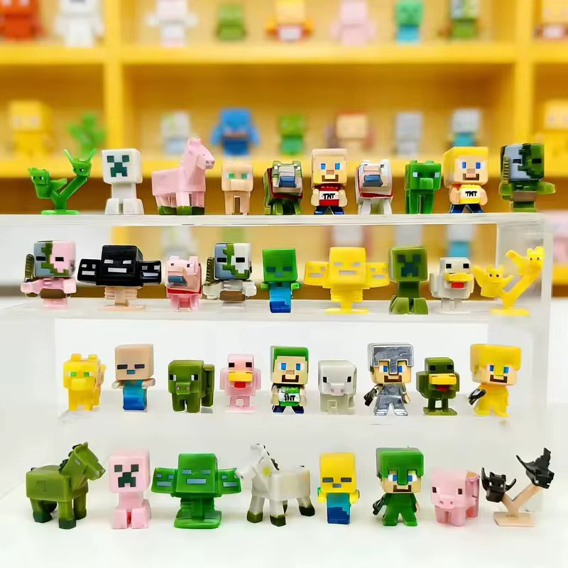 Hot Toys Mineworld Mini-Figuren, Actionfiguren, 36-teiliges Set, multicolour - Bild 4