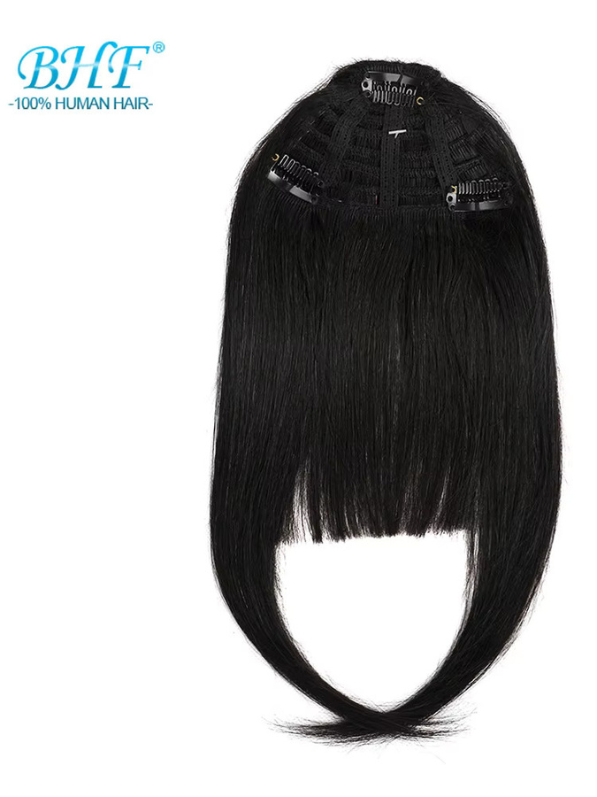BHF Echthaar-Pony, 20,3 cm, 20 g, Remy-Echthaar-Fransen mit 3 Clips - Bild 5