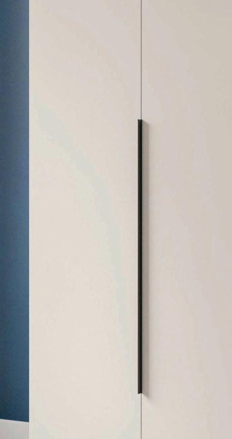Kleiderschrank Swan 2-türig in Kaschmir, modern, B/H: 80 x 181 cm - Bild 3