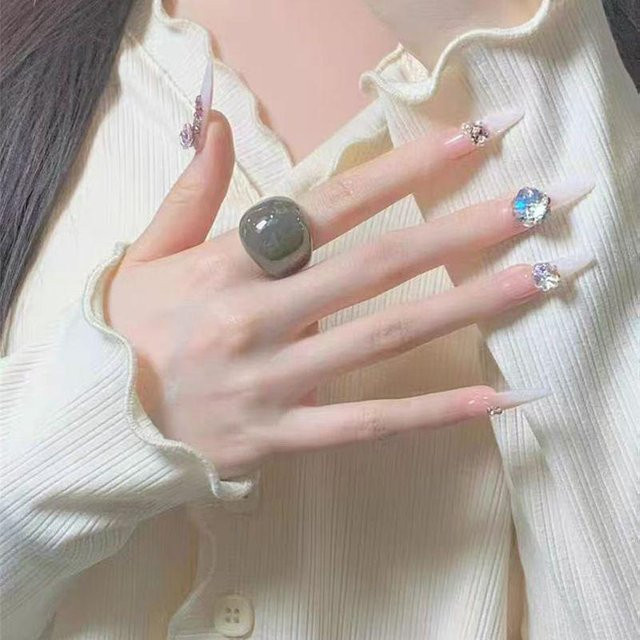 YULIN Ring, Acryl, Geometrisch, Damen - Bild 1