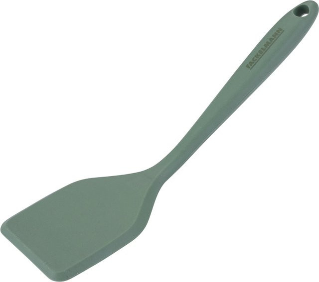 Fackelmann Mini Cooking Pfannenwender aus Silikon und Edelstahl, grün - Bild 1