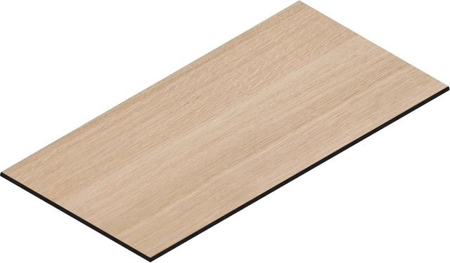Amadeo AkustikBoard Wandpaneel Eiche Natur, 3 Stück, B: 80 cm, H: 40 cm, T: 40 cm - Bild 1