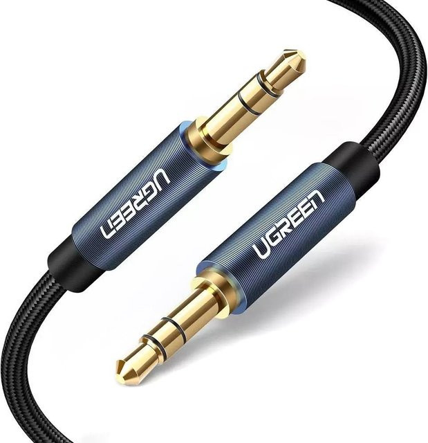 UGREEN Audio-Kabel 3,5 mm AV112, Blau, Länge: 1 m - Bild 1