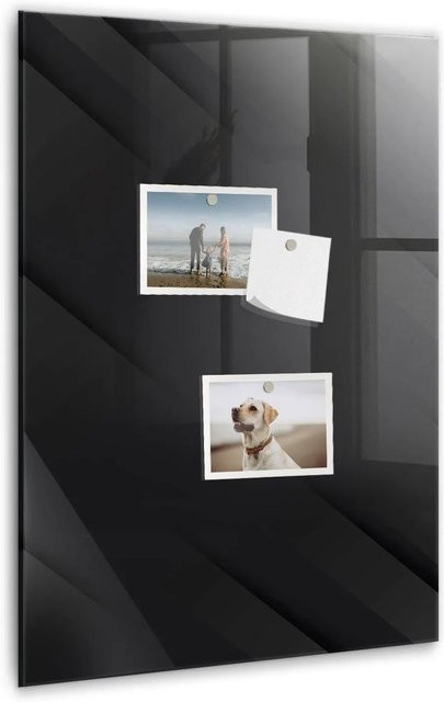 Tulup Glasmagnettafel Weiß, beschreibbares magnetisches Whiteboard aus Glas, B/H: 40 x 60 cm - Bild 1