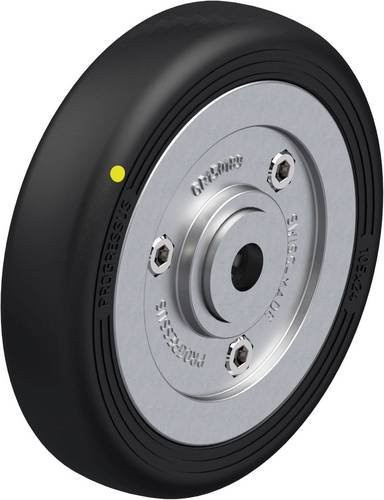 Blickle Rad PGV 105/10XR-EL in Schwarz mit Aluminium, Durchmesser: 105 mm, Tragfähigkeit: 120 kg - Bild 1