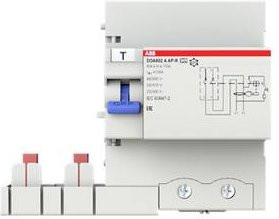 ABB FI-Schutzschalter DDA802A-100/0,03AP 100A 0,03A 400V in Grau - Bild 1