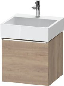 Duravit Waschtischunterschrank D-Neo, braun, wandhängend, B: 48,4 cm, T: 44,2 cm - Bild 1