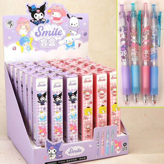 Sanrio Kuromi und Cinnamoroll Gelstift in Mehrfarbig für Schule und Büro - Bild 1