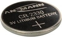 Ansmann Lithium Knopfzelle CR2330 in Schwarz - Bild 1