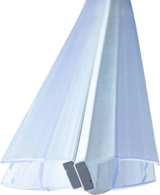 Bagnoxx Magnetdichtung für Duschkabinen 135/180 Grad, 2x 2 m, für 6 mm Glas, Transparent - Bild 1