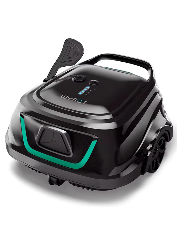 WYBOT Kabelloser Schwimmbecken-Reinigungsroboter in Schwarz mit intelligenter Doppelschichtfiltration und 120 Minuten Laufzeit - Bild 5
