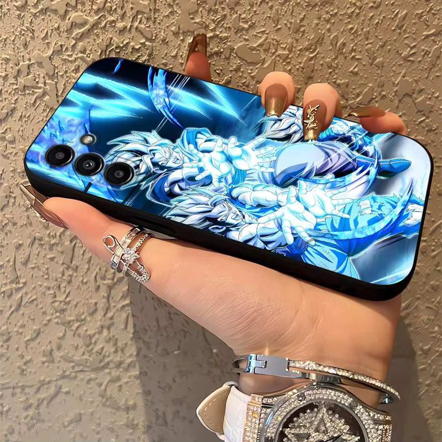 Dragon Ball Goku Handyhülle in Schwarz für Samsung Galaxy A23 A53 A41 A32 A36 A26 A72 A22 A52 A25 A71 A35 A24 A55 - Bild 2
