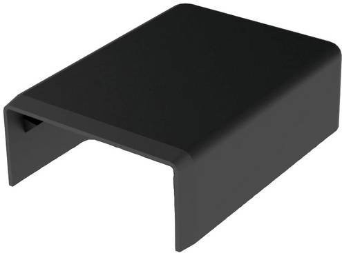 KOPOS Kabelkanal Endstück Schwarz B: 40 mm, H: 20 mm - Bild 1