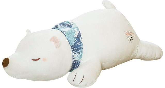 Kidsly Eisbär Plüschkissen, weiß, 100cm - Bild 1