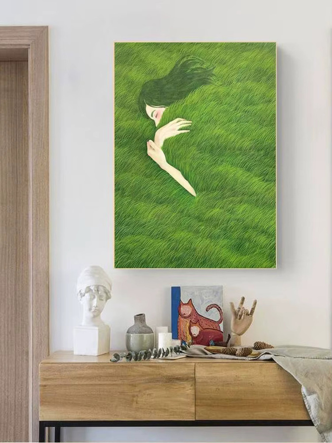 Kim Art Mulgil Poster Wandaufkleber Retro Motiv Vögel Rechteckig B: 25,0 cm, H: 25,0 cm - Bild 2