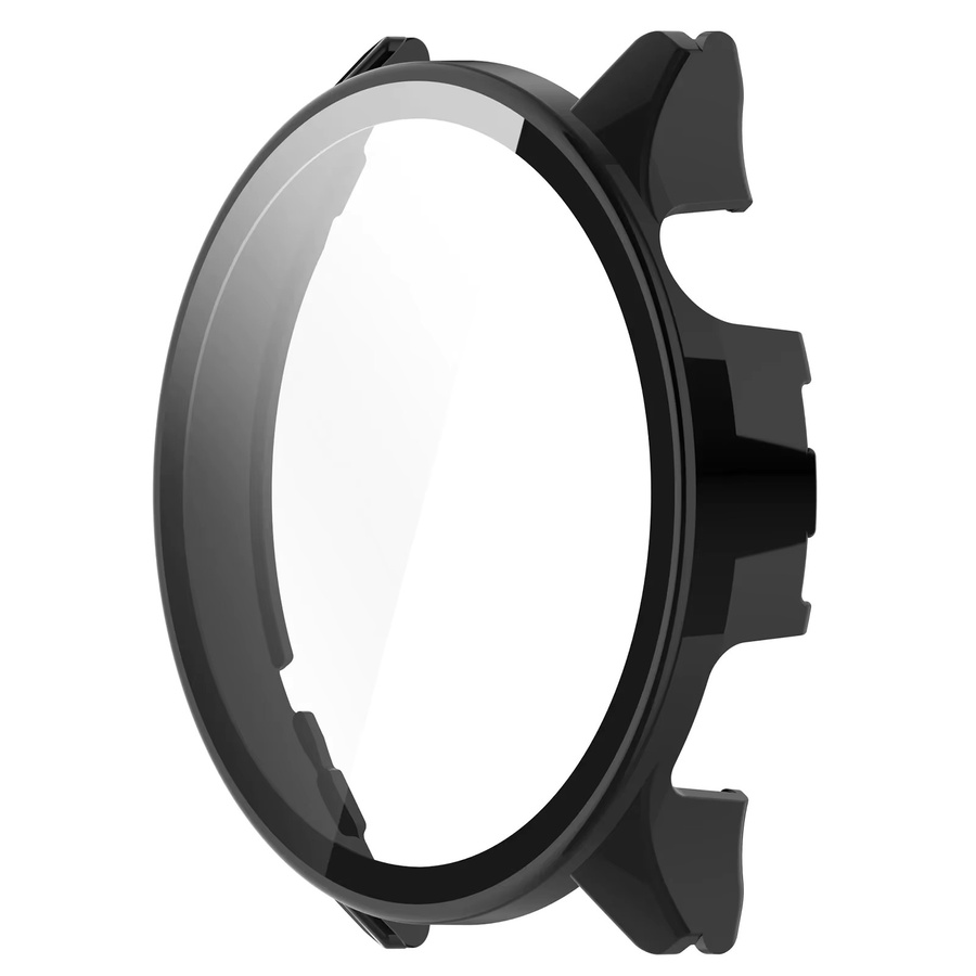 FIFATA Schutzhülle aus gehärtetem Glas für Xiaomi Watch S1 Pro, Schwarz - Bild 3