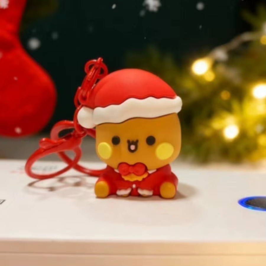 Yier Bubu Dudu Panda-Bär-Anhänger als niedlicher Schlüsselanhänger und Ornament für Rucksack, Tasche oder Weihnachtsbaum - Bild 3