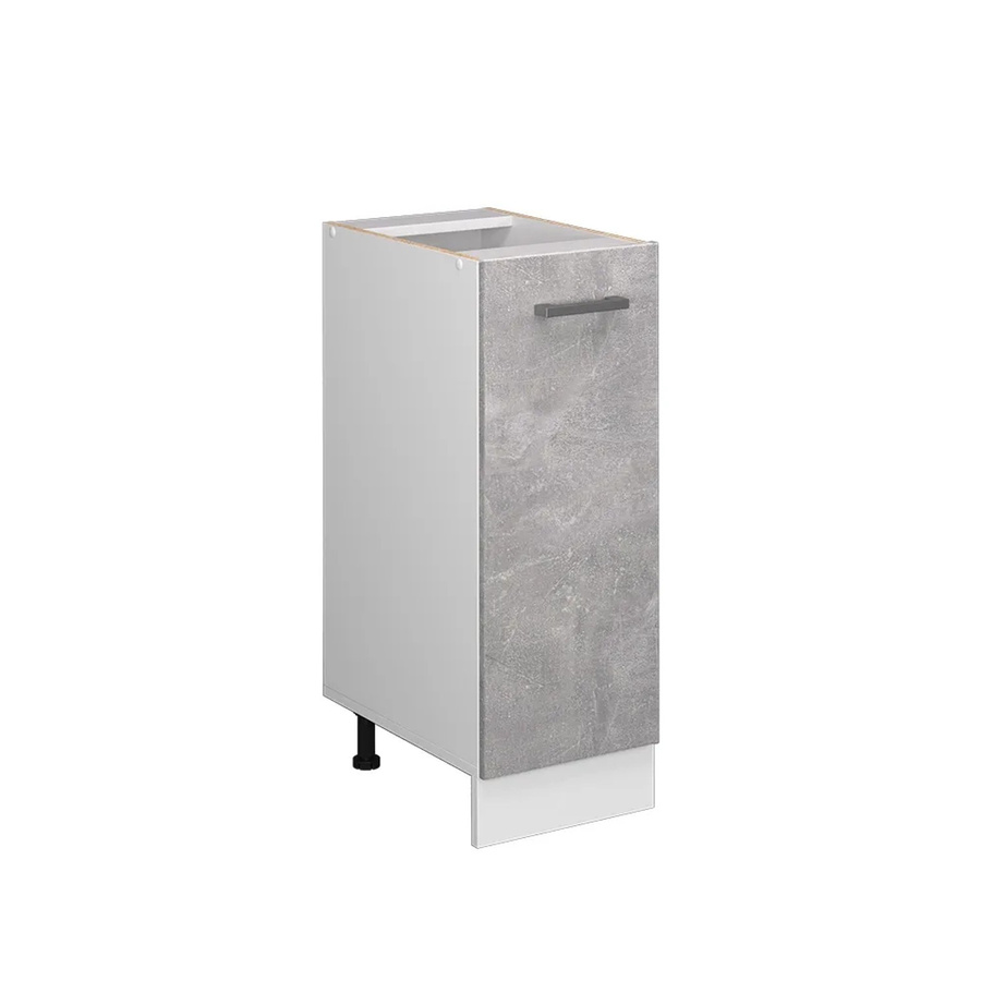 Vicco Apothekerunterschrank R-Line Küchenschrank in Weiß Beton B: 30 cm - Bild 2