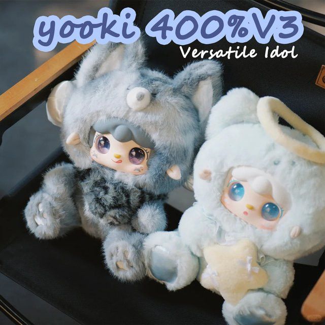 Yooki 400 % V3 Idol-Serie Blind Box Plüsch-Vinylpuppe Multicolor - Bild 1