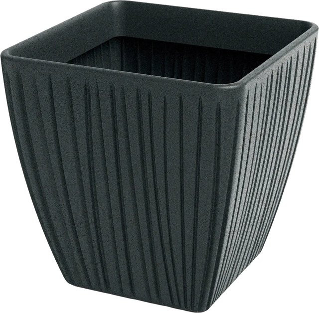 Prosperplast Blumentopf Fero Square Blau-Grau B/T/H: 48 x 48 x 48 cm - Bild 1
