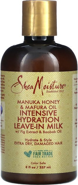 SheaMoisture Intensive Hydration Leave-In Milk, 237 ml, Feigenextrakt und Baobaböl - Bild 1